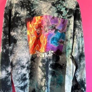 Dragon Ball Z Tie-Dye Long Sleeve Shirt